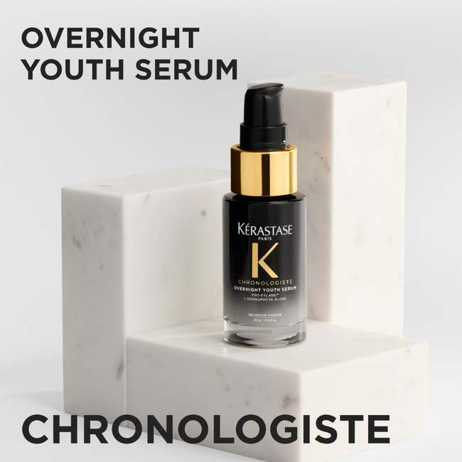 Kérastase – Chronologiste – Overnight Youth Serum | Sérum capillaire pour cheveux ternes – 30 ml