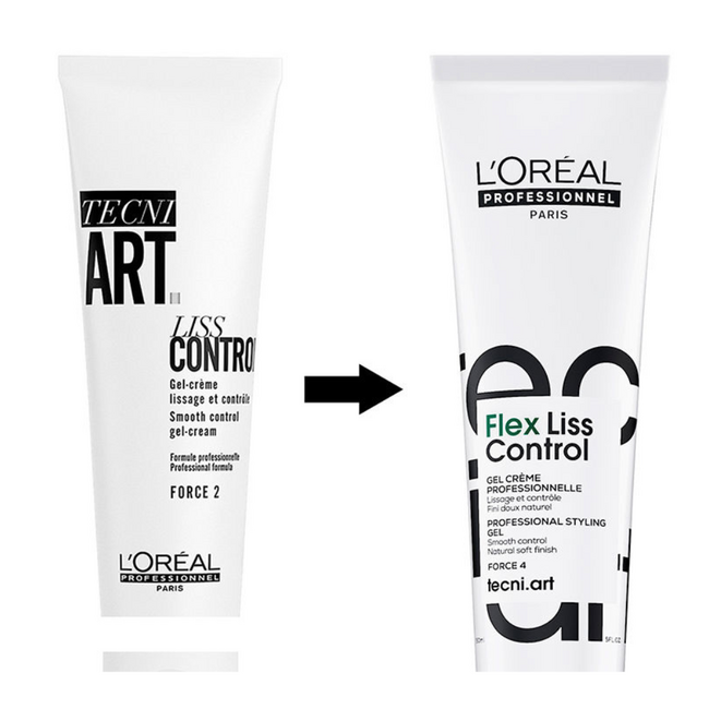 L'Oréal Professionnel - Tecni.Art - Liss Control | Crème coiffante pour cheveux abîmés ou indisciplinés - 150 ml