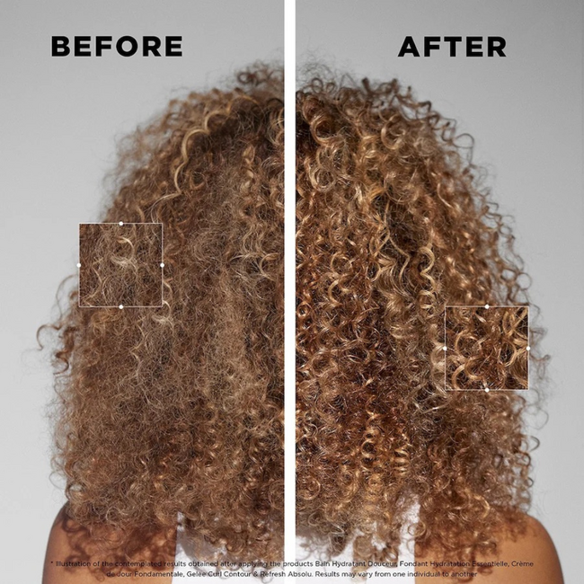 Kérastase CombiDeal - Curl Manifesto - Bain (Shampoo) Hydratation Douceur 250 ML & Fondant Hydratation 250 ML | for curly or frizzy hair