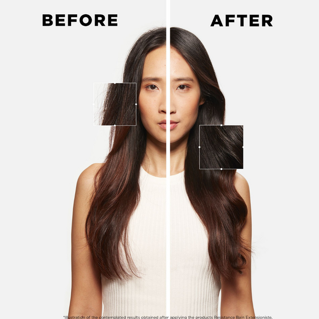 Kérastase CombiDeal - Résistance - Bain (Shampoo) Extentioniste 250 ML & Fondant Extentioniste 200 ML | for split ends