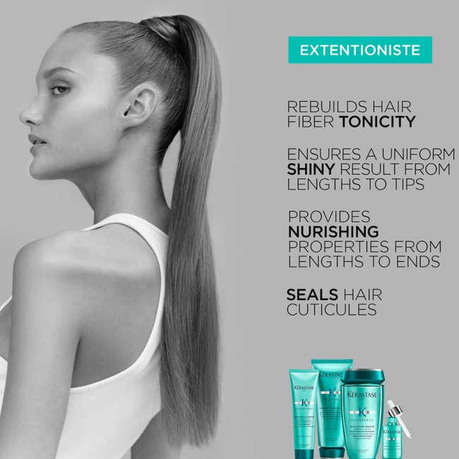 Kérastase CombiDeal - Résistance - Bain (Shampoo) Extentioniste 250 ML & Fondant Extentioniste 200 ML | for split ends