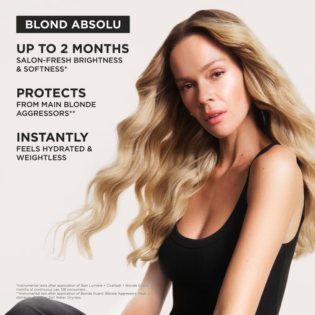 Kérastase CombiDeal - Blond Absolu - Bain (Shampoo) Lumière 1L | voor blond haar