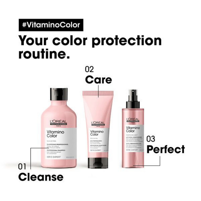 L’Oréal Professionnel CombiDeal - Vitamino Color - Shampoo 300 ML & Conditioner 200 ML | for colored hair