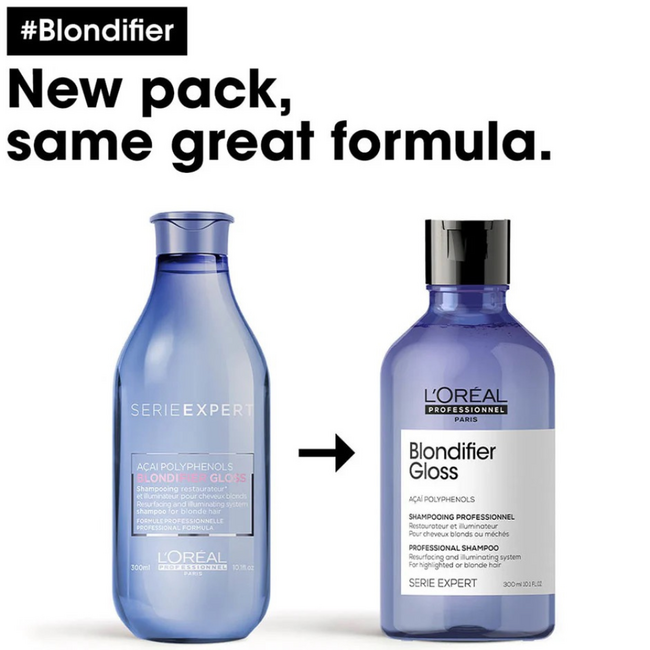 L'Oréal Professionnel CombiDeal - Blondifier - Shampoo 300 ML & Conditioner 200 ML | pour cheveux blonds
