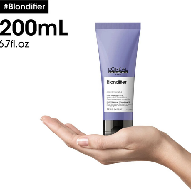L'Oréal Professionnel CombiDeal - Blondifier - Shampoo 300 ML & Conditioner 200 ML | pour cheveux blonds