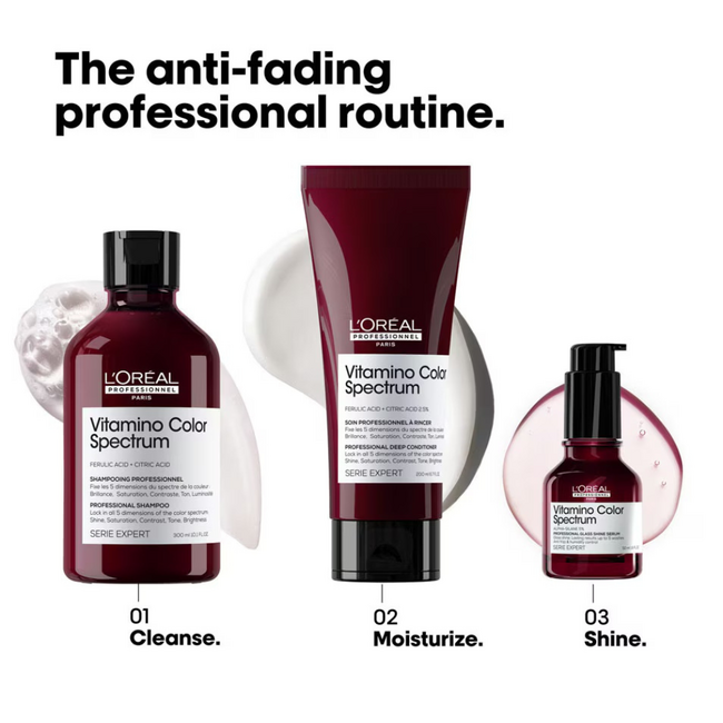L’Oréal Professionnel CombiDeal – Vitamino Color Spectrum | Routine pour cheveux colorés