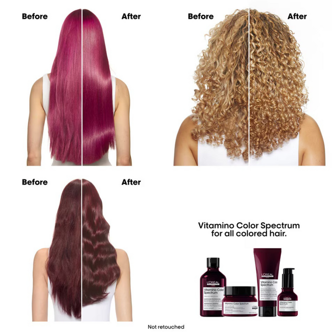 L’Oréal Professionnel CombiDeal – Vitamino Color Spectrum | Routine pour cheveux colorés
