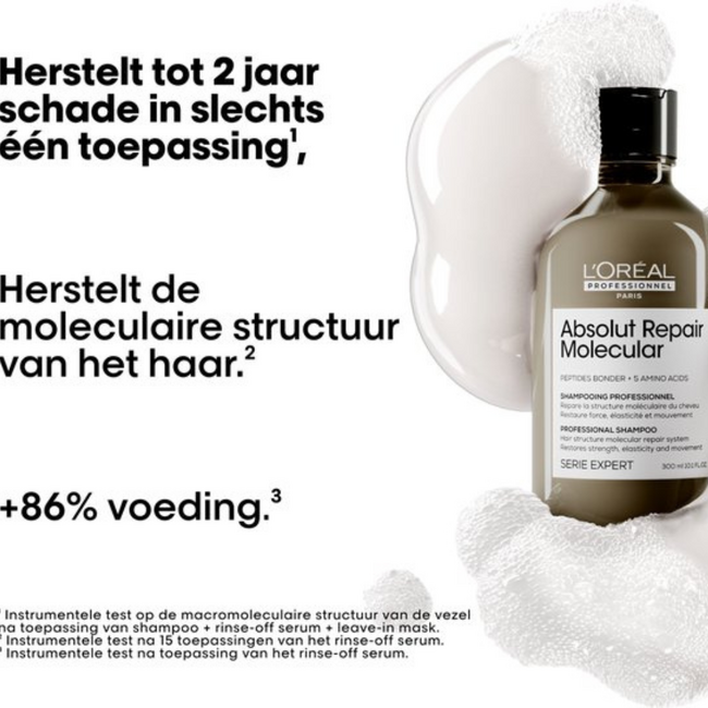 L’Oréal Professionnel CombiDeal – Absolut Repair Molecular | Routine for damaged or unmanageable hair