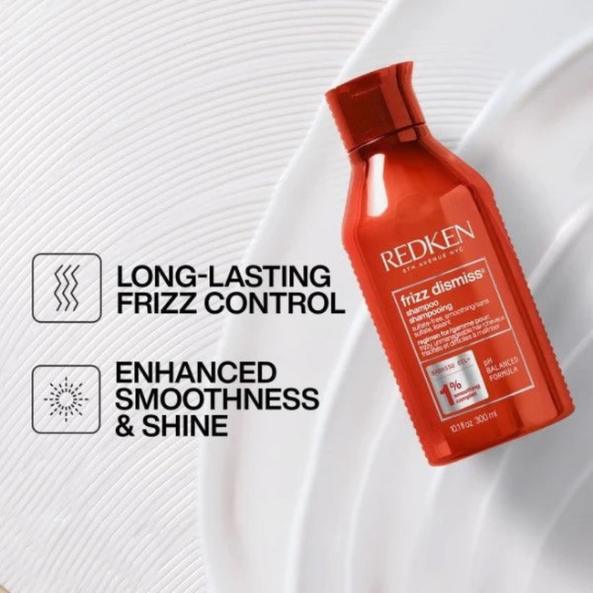 Redken CombiDeal - Frizz Dismiss - Shampoo 300 ML & Conditioner 300 ML | pour cheveux bouclés ou frisottis