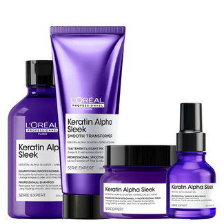 L'Oréal Professionnel L’Oréal Professionnel CombiDeal – Keratin Alpha Sleek | Routine pour cheveux bouclés ou frisottants