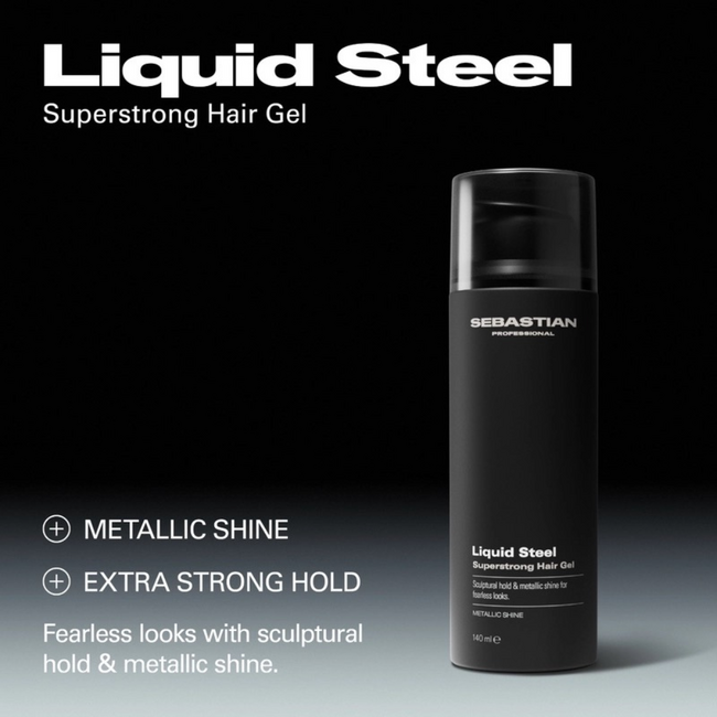 Sebastian Professional - Form - Liquid Steel | Gel voor alle haartypes - 140 ml