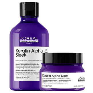 L'Oréal Professionnel L’Oréal Professionnel CombiDeal - Keratin Alpha Sleek | Shampoo 300 ML & Maske 250 ML