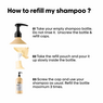 L’Oréal Professionnel Absolut Repair Recharge Shampooing pour cheveux abîmés ou indisciplinés – 1000 ml