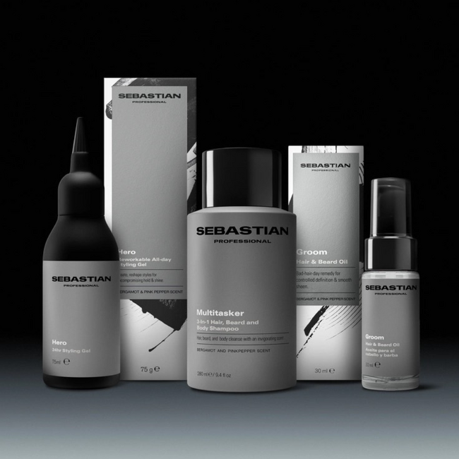 Sebastian Professional - Multitasker For Men 3‑en‑3 | Shampooing pour tous types de cheveux - 1000 ml