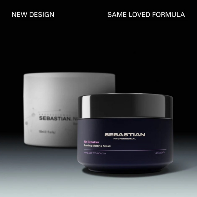 Sebastian Professional - No Breaker | Masque capillaire pour cheveux abîmés ou indisciplinés - 145 ml