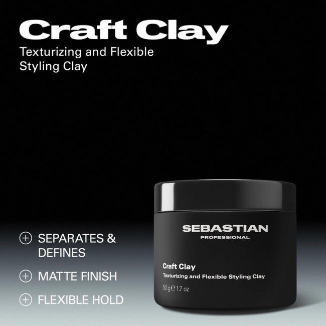 Sebastian Professional - Form - Craft Clay | Argile coiffante pour tous types de cheveux - 50 ml