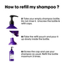 L’Oréal Professionnel CombiDeal – Keratin Alpha Sleek | Shampooing 500 ML & Recharge de Shampooing 500 ML – pour cheveux bouclés ou frisottants