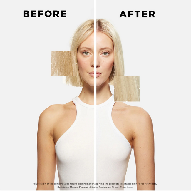 Kérastase CombiDeal - Résistance - Bain (Shampoo) Extentioniste 1L | voor gespleten haarpunten
