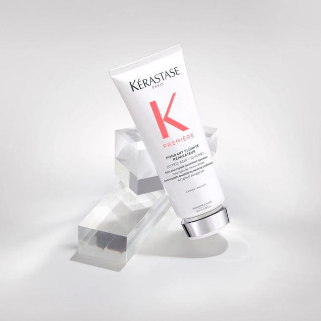 Kérastase CombiDeal - Première - Bain (Shampoo) Décalcifiant Réparateur 250 ML & Fondant Fluidité Réparateur 250 ML | voor beschadigd- of onhandelbaar haar