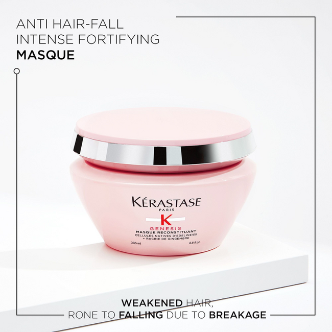 Kérastase CombiDeal - Genesis - Bain (Shampoo) Nutri-Fortifiant 250 ML & Masque Reconstituant 200ML | voor dunner wordend haar