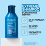 Redken CombiDeal - Extreme - Shampoo 500 ML & Conditioner 500 ML | für beschädigtes oder unhandelbares Haar