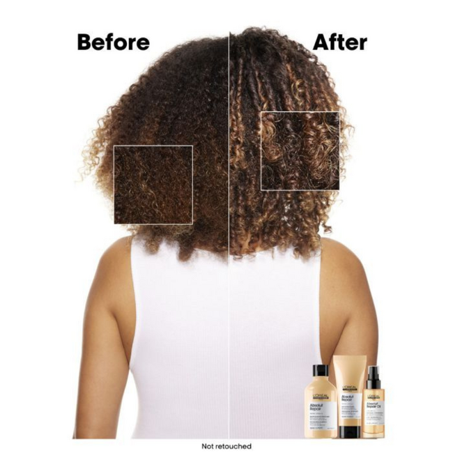 L’Oréal Professionnel CombiDeal - Absolut Repair Gold - Shampoo 300 ML & Conditioner 200 ML | voor beschadigd- of onhandelbaar haar