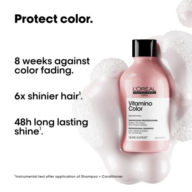 L’Oréal Professionnel CombiDeal - Vitamino Color - Shampoo 300 ML & Masker 250 ML | für coloriertes Haar
