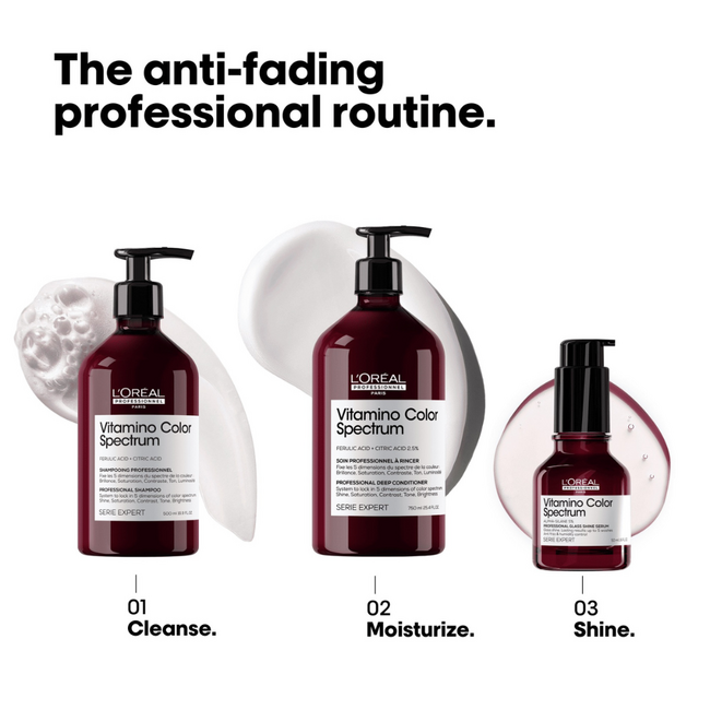 L’Oréal Professionnel CombiDeal – Vitamino Color Spectrum | Shampoo 500 ML & Conditioner 500 ML – für coloriertes Haar