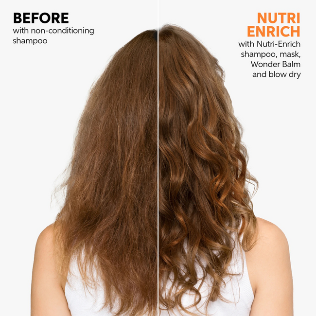 Wella Professionals CombiDeal - Enrich Shampoo 300ML & Enrich Conditioner 200ML | voor droog- of door zon beschadigd haar