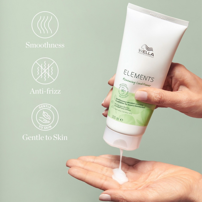 Wella Professionals CombiDeal - Elements Calm Shampoo 250ML & Elements Conditioner 200ML | voor alle haartypes