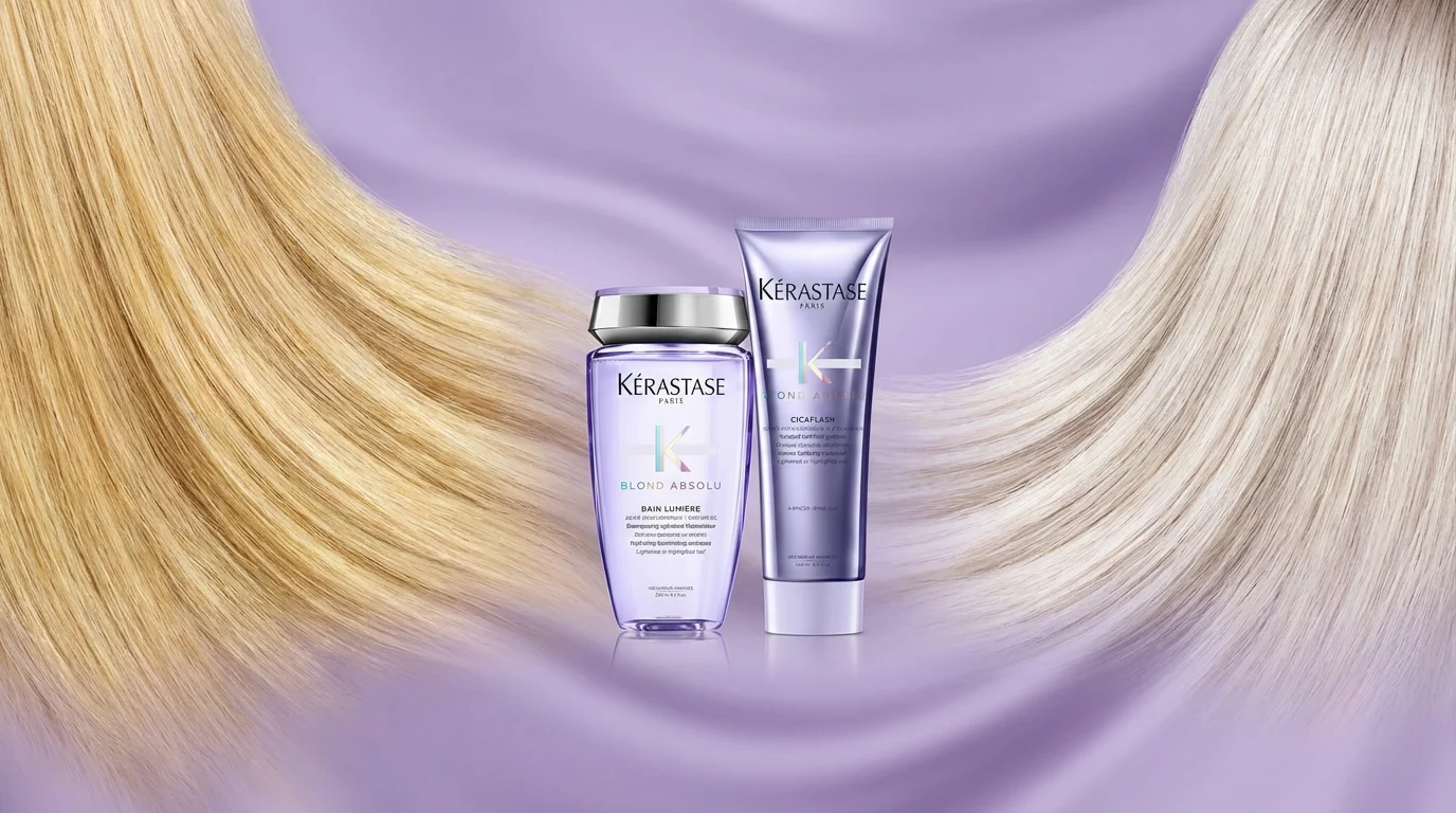 Kérastase Silbershampoo: So bleibt blondes Haar kühl und frei von Gelbstich