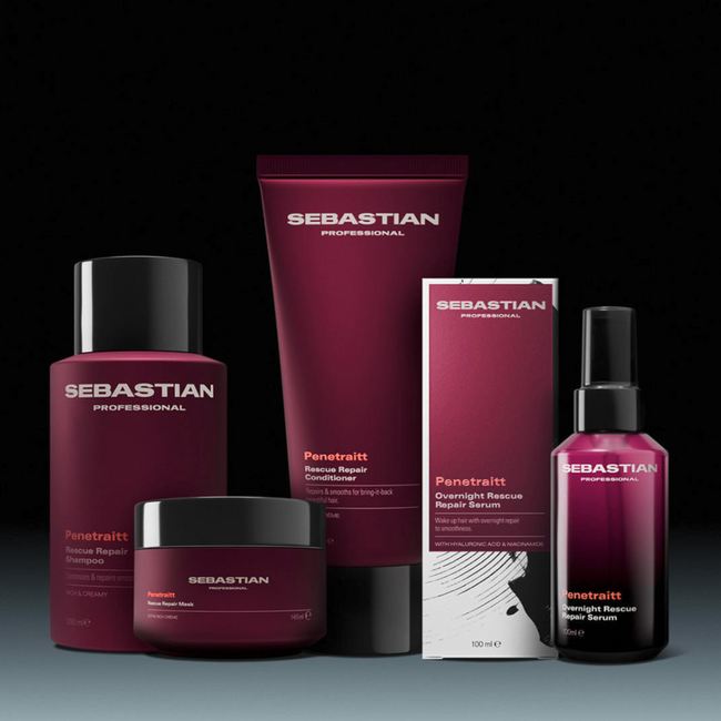 Sebastian Professional CombiDeal - Penetraitt | Shampoo 280 ml & Hair Mask 145 ml - for damaged or unmanageable hair