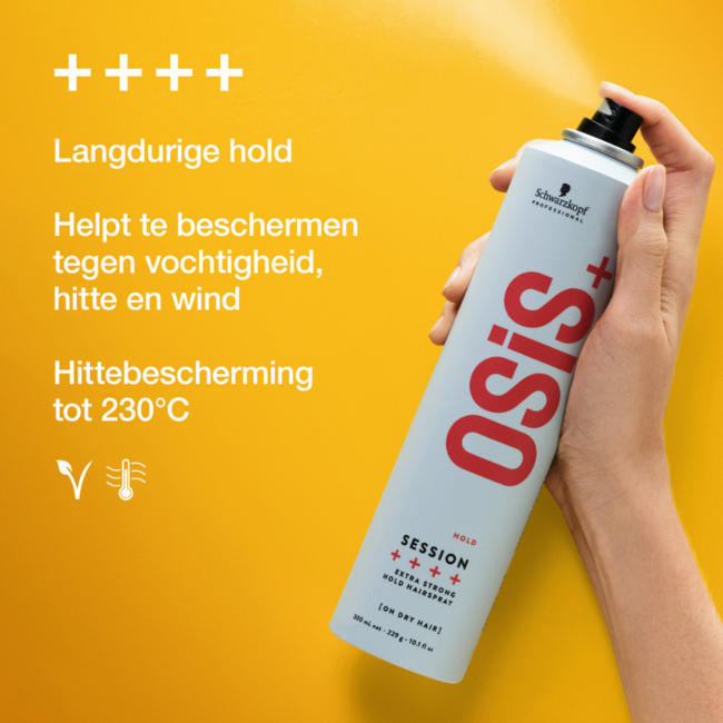 Schwarzkopf Professional - OSiS+ - Session | Laque pour tous types de cheveux - 500 ml