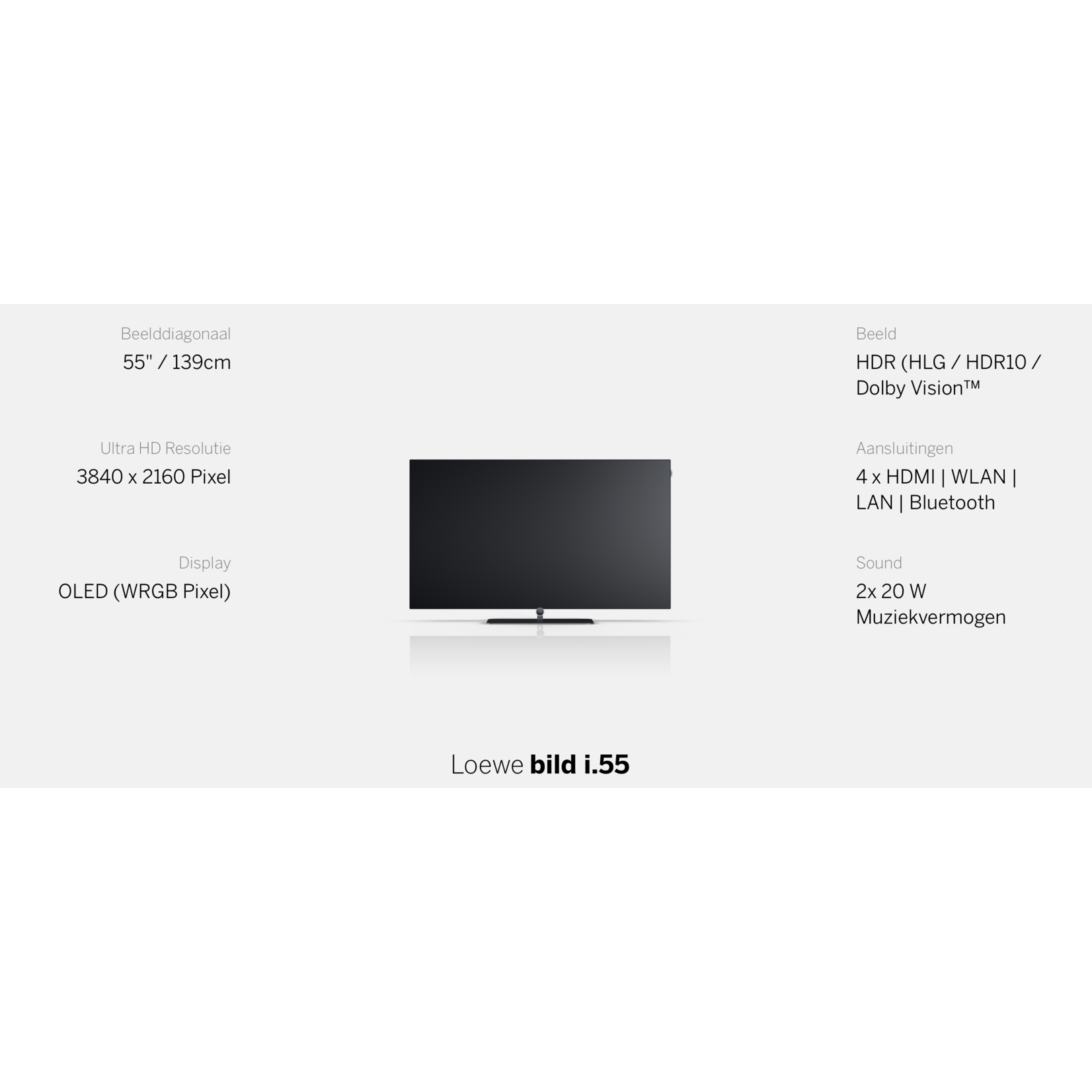 LOEWE LOEWE Bild i.55 DR+ OLED DEMO