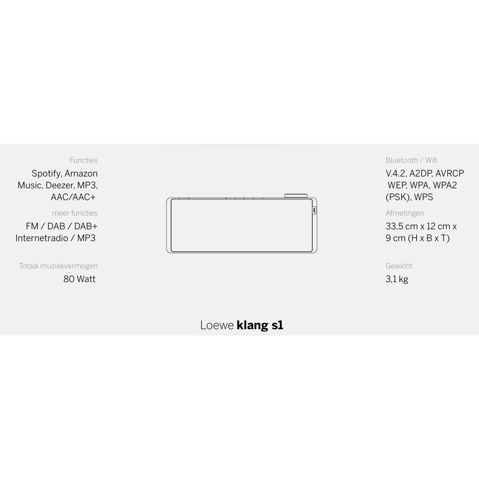 LOEWE LOEWE Klang S1 DEMO