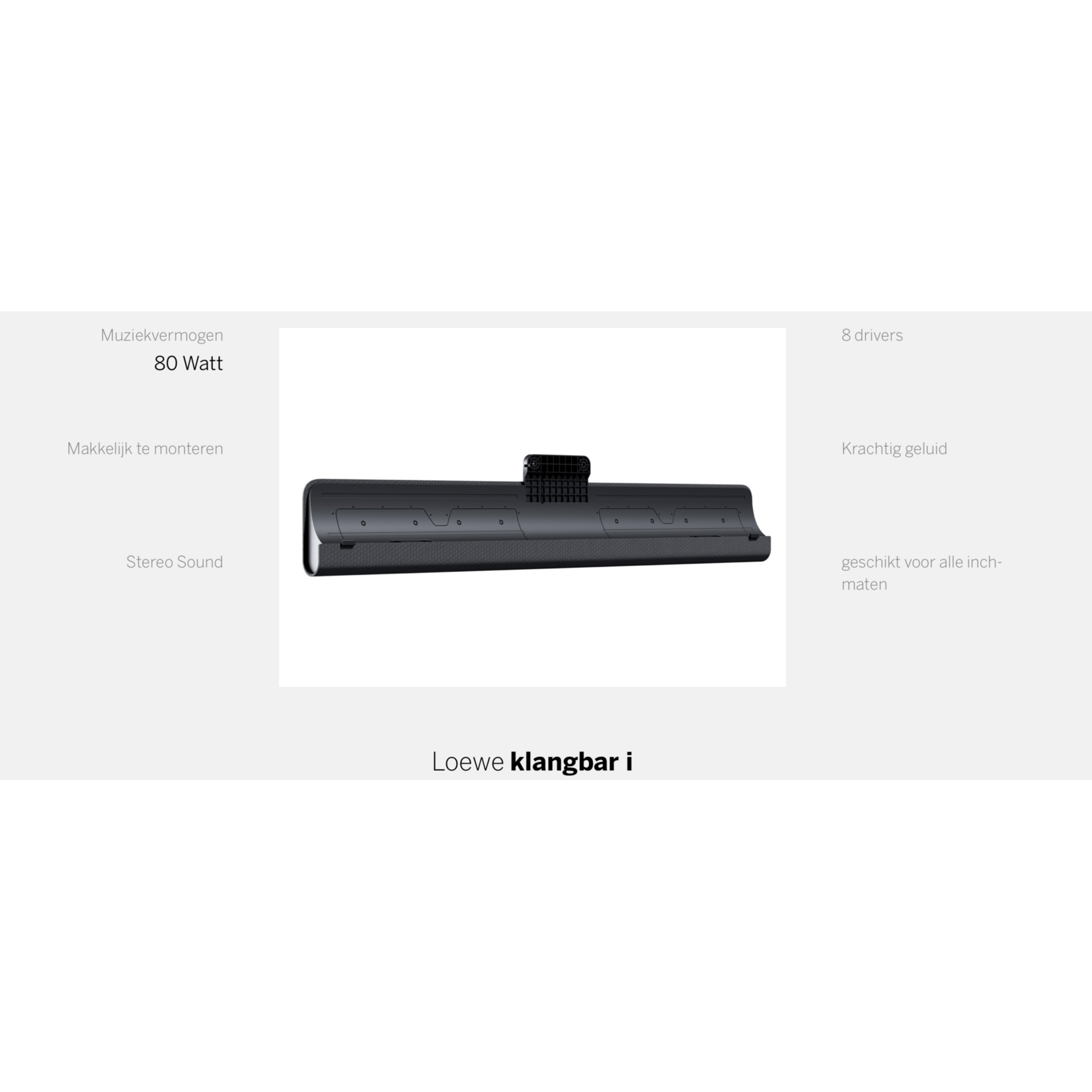 LOEWE LOEWE Bild i 48 dr+ Oled + Klang bar i DEMO