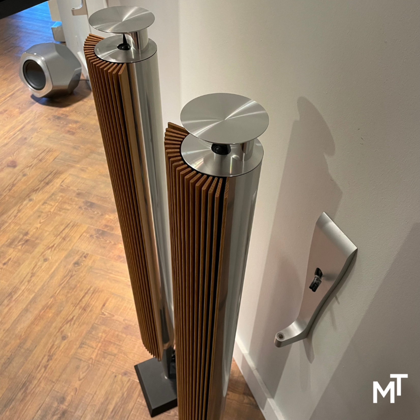 Bang & Olufsen Beolab 18 Silver Natural Oak