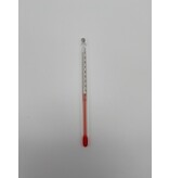 Eigen merk Glazen potloodthermometer 0–100 °C | Voor kaas & zuivel