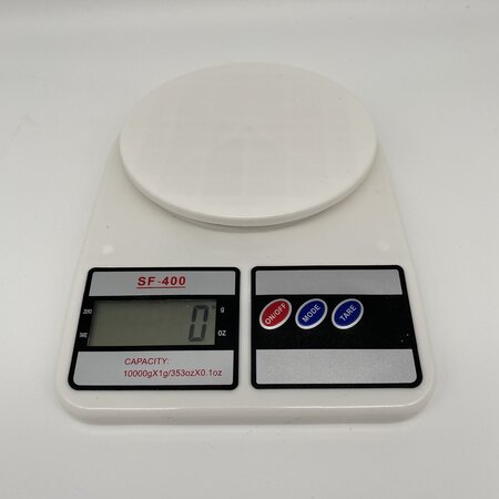 Eigen merk Digitale weegschaal van 1 gram  tot 10 kg