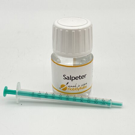 Hobby Kaas Salpeter met doseerspuit– natriumnitraat E251 & kaliumnitraat E252
