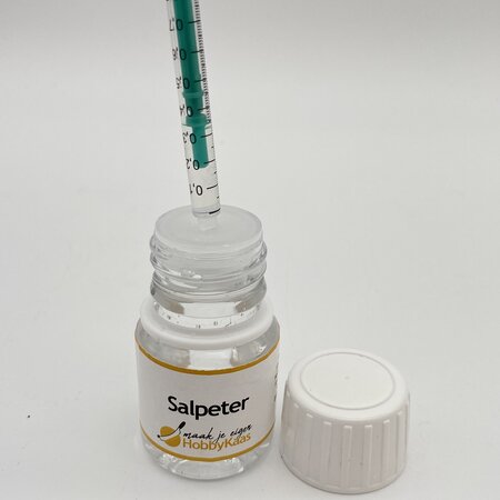Hobby Kaas Salpeter met doseerspuit– natriumnitraat E251 & kaliumnitraat E252
