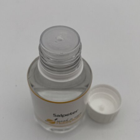 Hobby Kaas Salpeter 100 ml voor kaas – natriumnitraat E251 / kaliumnitraat E252 met 6 ml doseerspuit