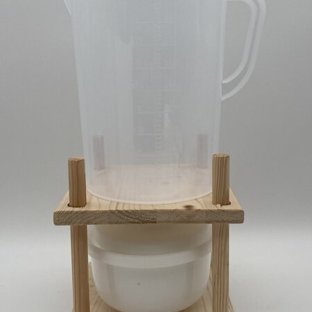Eigen merk Maatbeker 5 liter | Waswater & persgewicht