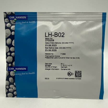 CHR Hansen CHR Hansen LH-B02 DVS 50U