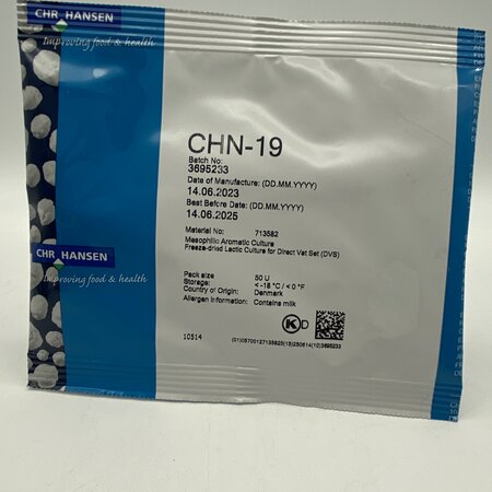 CHR Hansen CHR Hansen CHN-19 DVS 50U zoete kaas