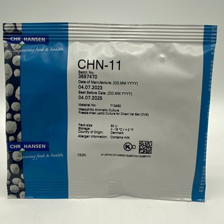 CHR Hansen CHR Hansen CHN-11 DVS 50 U starter zuursel voor kaas