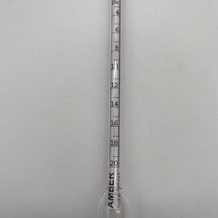 Hobby Kaas Grote pekelweger 0–20 °Baumé | 24 cm