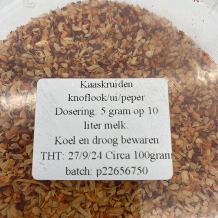 Hobby Kaas Knoflook, ui en peper melange