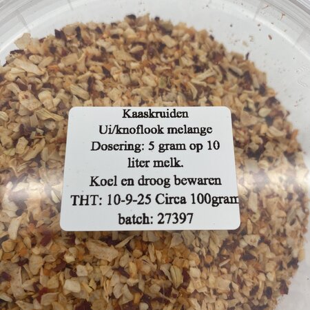 Hobby Kaas Ui en knoflook melange