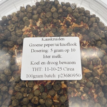 Hobby Kaas Groene peper, ui en knoflook melange